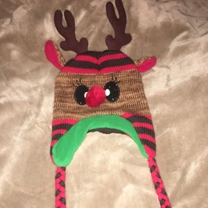 Rudoph the Red Nosed Reindeer Hat